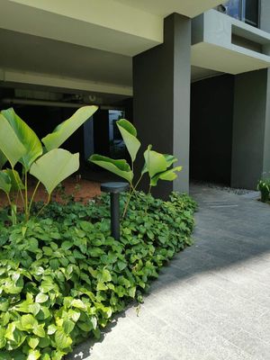การโยนแบบตาย COB ภายนอก Bollard ไฟฟ้า LED IP65 กันน้ํา