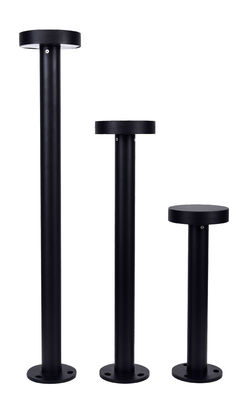 การโยนแบบตาย COB ภายนอก Bollard ไฟฟ้า LED IP65 กันน้ํา