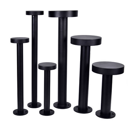 การโยนแบบตาย COB ภายนอก Bollard ไฟฟ้า LED IP65 กันน้ํา