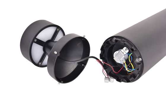 อลูมิเนียม Die Casting ภายนอก Bollard ไฟสําหรับสวนสวน