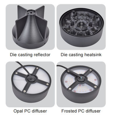 ไฟสวนกลางแจ้ง LED ที่กันการปลอมแปลง DC12V โวลเตจต่ํา