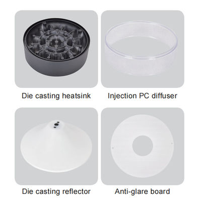 IP65 กันน้ํา LED โบลาร์ด ไฟสําหรับการประดับภูมิทัศน์