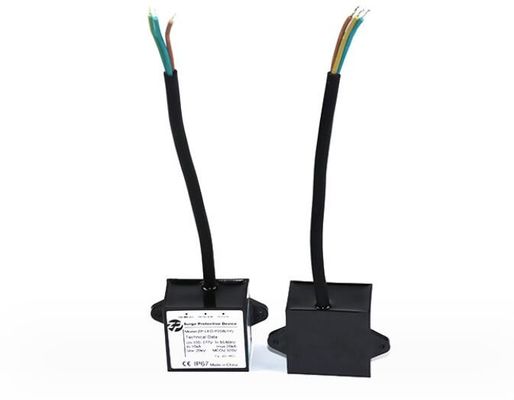 ป้องกันน้ําไฟฟ้า LED ป้องกันกระแสไฟฟ้า 10kA 10kV สําหรับไฟฟ้าบนถนน