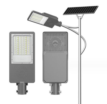 แรงพลังแสงอาทิตย์ IP65 LED Street Light การควบคุมทางไกลสําหรับทางถนน