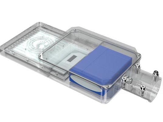 แรงพลังแสงอาทิตย์ IP65 LED Street Light การควบคุมทางไกลสําหรับทางถนน