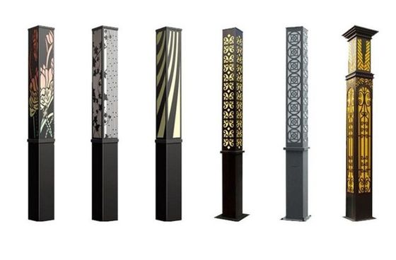 ตัดอัลลูมิเนียมกลางแจ้ง LED สวนแสง 2835 6500K ป้องกันการปลอมแปลง